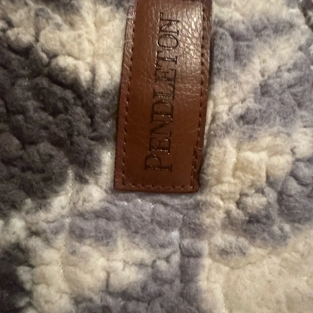 Pendleton Cream, Gray & Orange Tribal Pattern Comforter